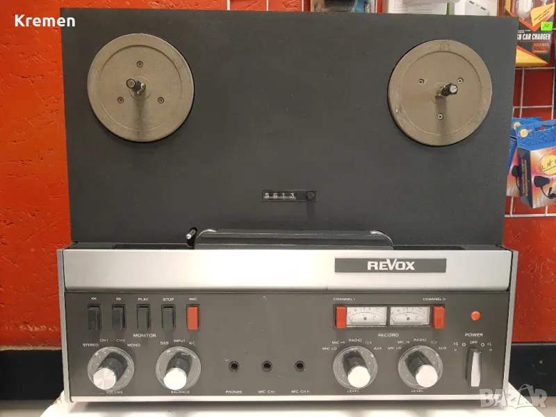 Ролков магнетофон REVOX A77, снимка 1