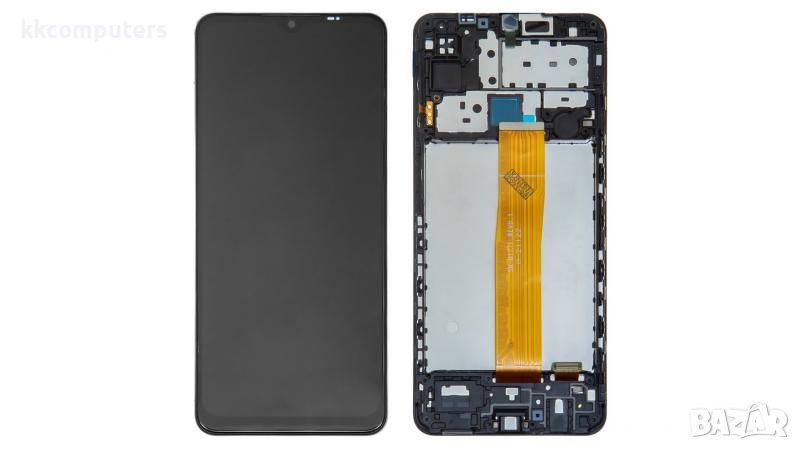 LCD Дисплей за Samsung SM-M127F M12 2021 / GH82-26485A /26486A/ Тъч скрийн / Рамка /) Оригинал Servi, снимка 1