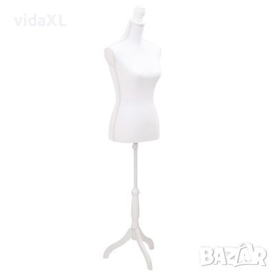vidaXL Дамски манекен бюст, бял(SKU:30022, снимка 1