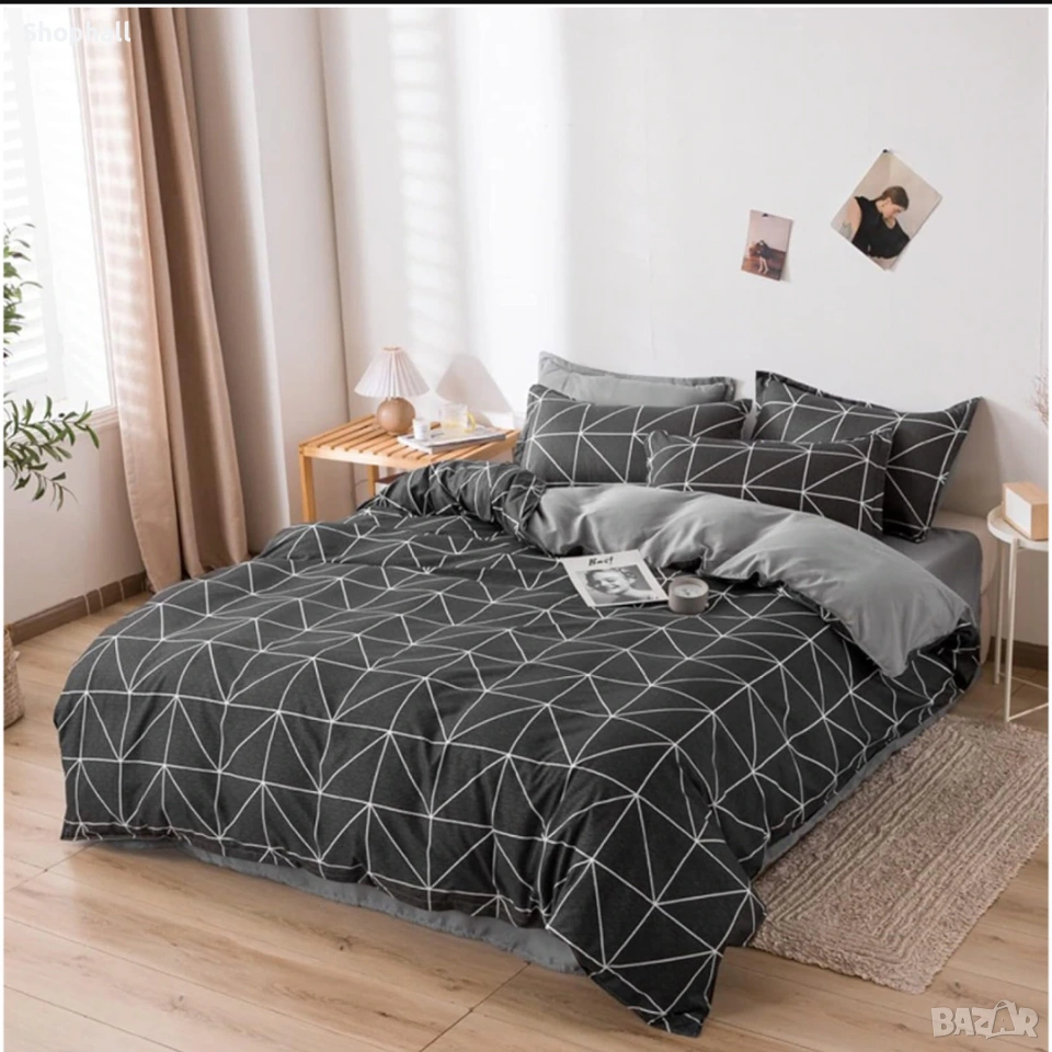 Спален комплект Pyramid Mila Home. Двоен., снимка 1