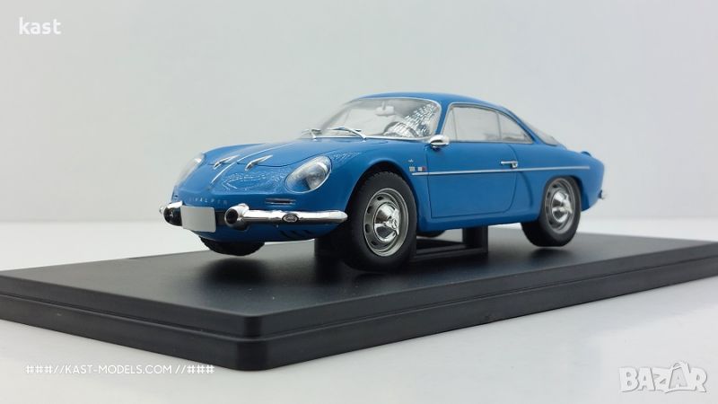 KAST-Models Умален модел на Renault Alpine 1972 Hachette 1/24, снимка 1