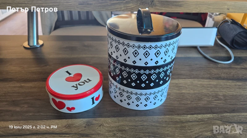 Кутия метална за сладки, снимка 1