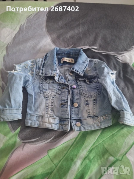 Бебешко яке-деним , снимка 1