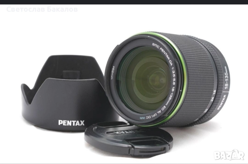Pentax DA 18-135mm f/3.5-5.6 WR – универсален zoom обектив Pentax, снимка 1