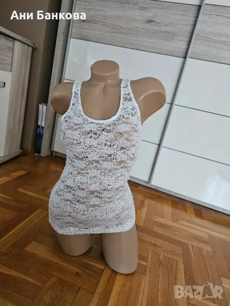 Два дамски потника, дантела, С, нови, снимка 1