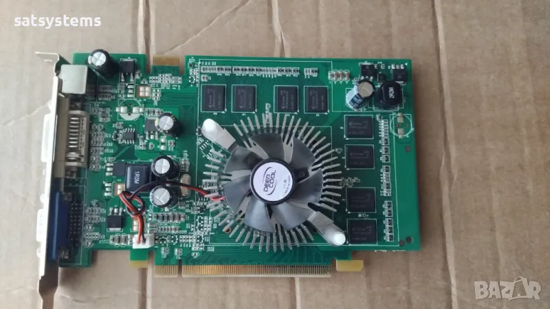 Видео карта NVidia GeForce Point of View 7600 GS 256MB GDDR2 128bit PCI-E, снимка 1