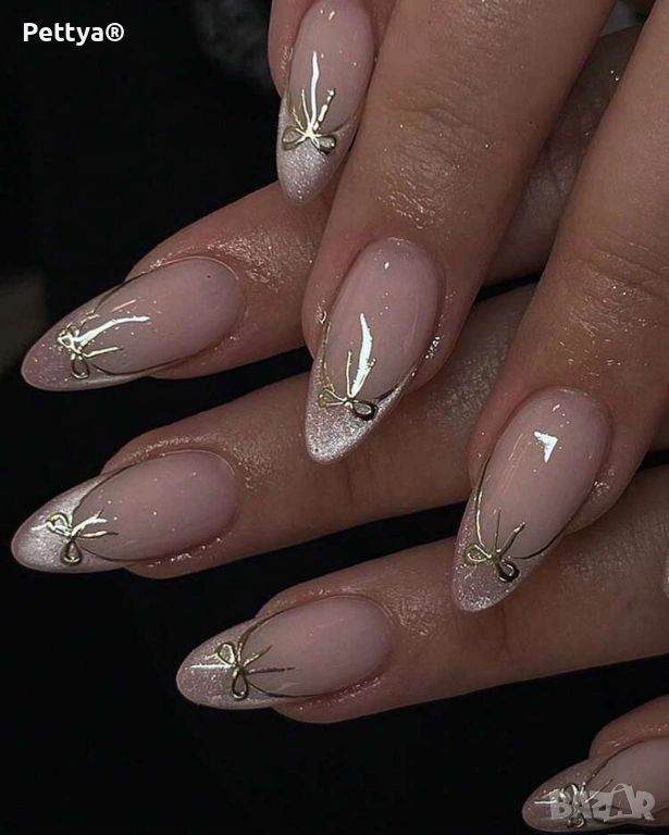 Изкуствени нокти 24бр. №9, снимка 1