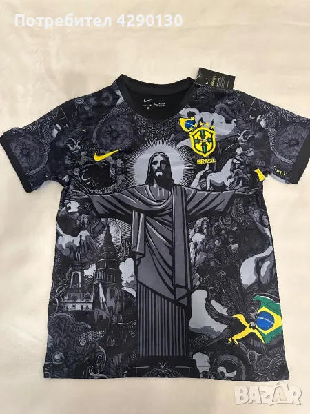 Тениски Brazil X Jesus , снимка 1