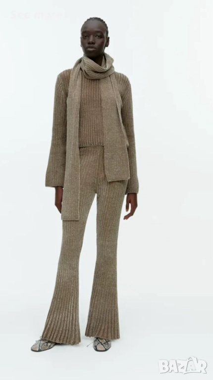 ARKET ефектен панталон тип русалка S, снимка 1