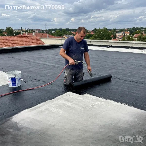 Проф.хидроизолация, ремонт на покриви и тенекеджийски услуги, снимка 1