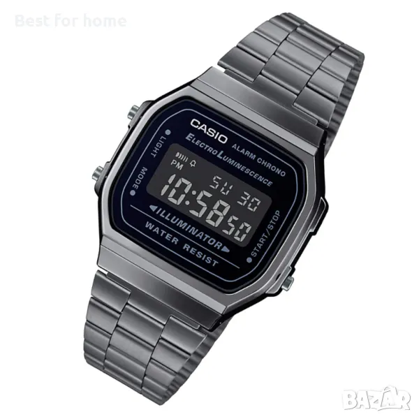 Casio Digital Classic Watch 'Black Silver' A168WGG-1A, снимка 1