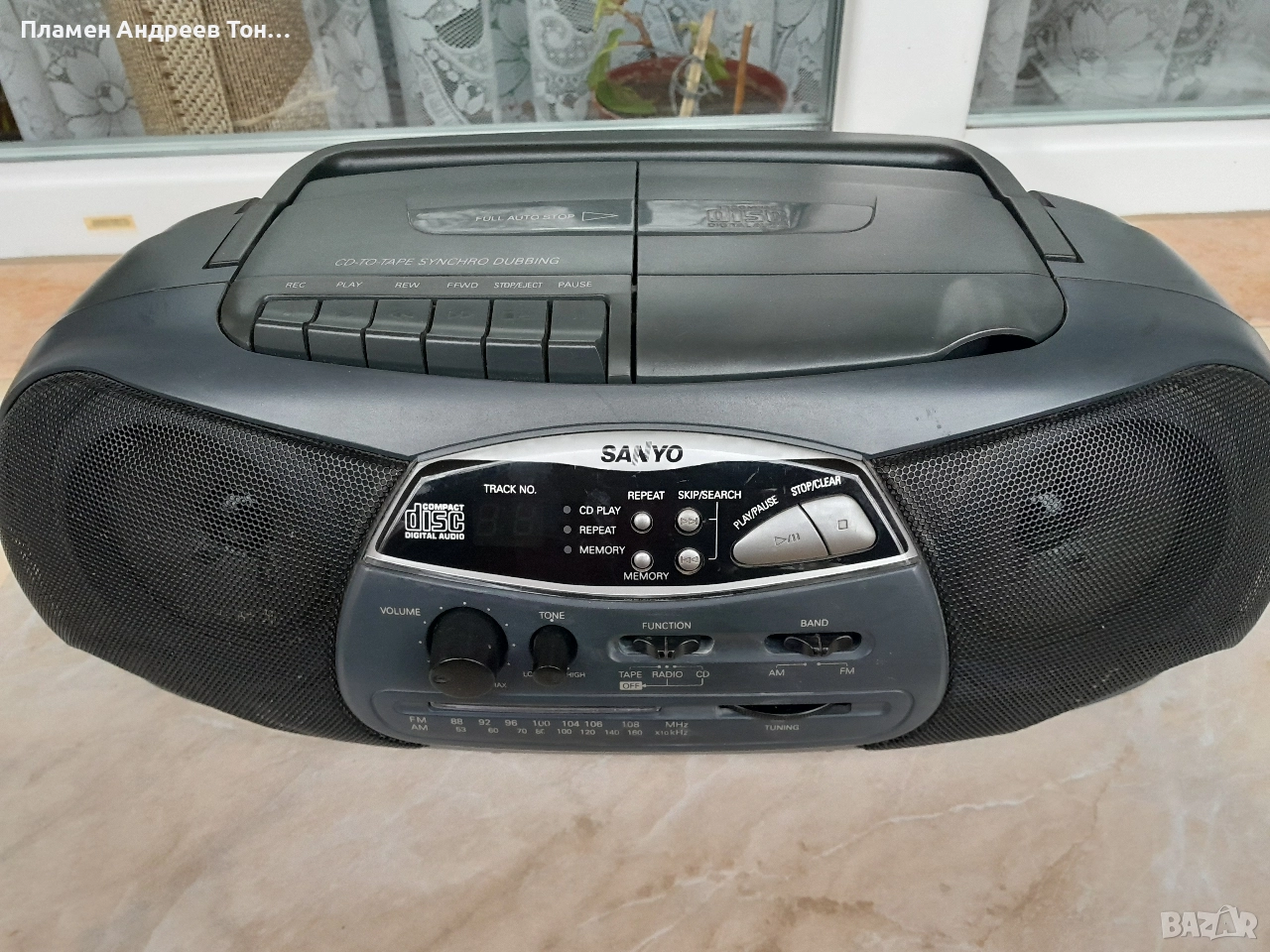 Касетофон SANYO , снимка 1
