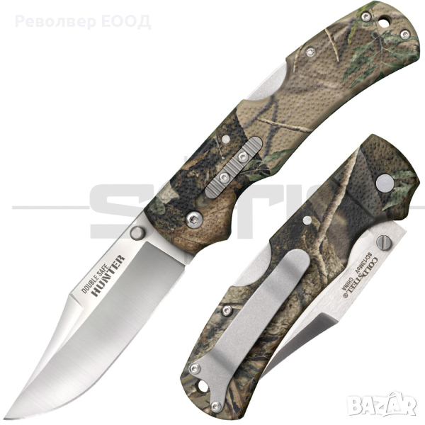 НОЖ COLD STEEL DOUBLE SAFE HUNTER CAMO, снимка 1