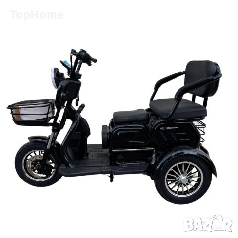 Електрическа Триместна Триколка X1 1800W , снимка 4 - Мотоциклети и мототехника - 41525662