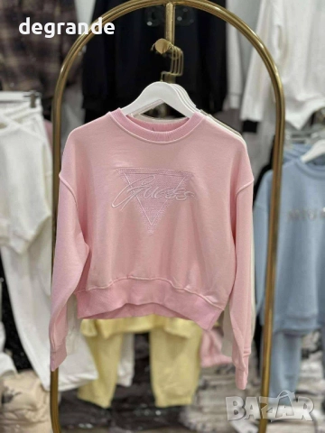 Памучна дамска блуза Guess