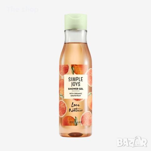 Гел за душ с органичен грейпфрут Simple Joys Love Nature (012), снимка 1 - Козметика за тяло - 46185518