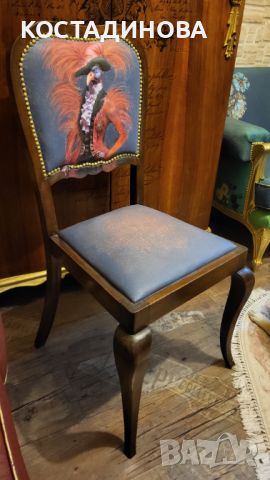 Стол реновиран, снимка 1 - Столове - 45764720