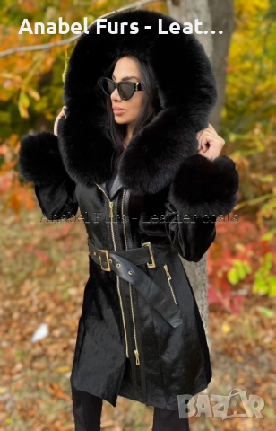 Дамски палта и якета от естествена кожа, снимка 10 - Палта, манта - 52113890