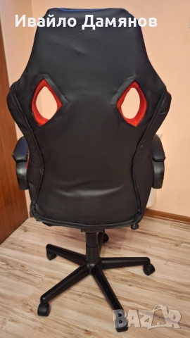 #Геймърски стол #Гейминг стол #Кожен стол #Компютърен стол #Офис стол, снимка 5 - Столове - 52425981