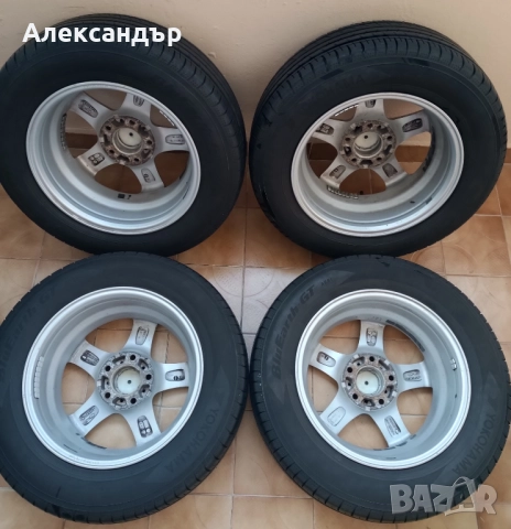 джанти 15" 5x114.3+нови летни гуми Yokohama 195/65/15, снимка 8 - Гуми и джанти - 52016115