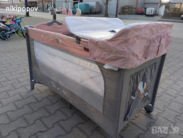 CANGAROO Детска кошара Once upon a time 3 розов, снимка 9 - Кошарки - 53565239