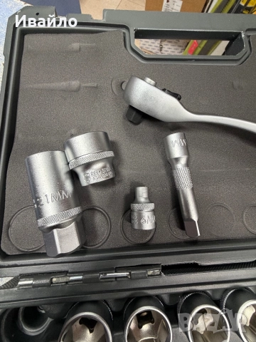 Wurth RED STRIPE гедоре 3/8 24 части, снимка 5 - Гедорета - 52084993