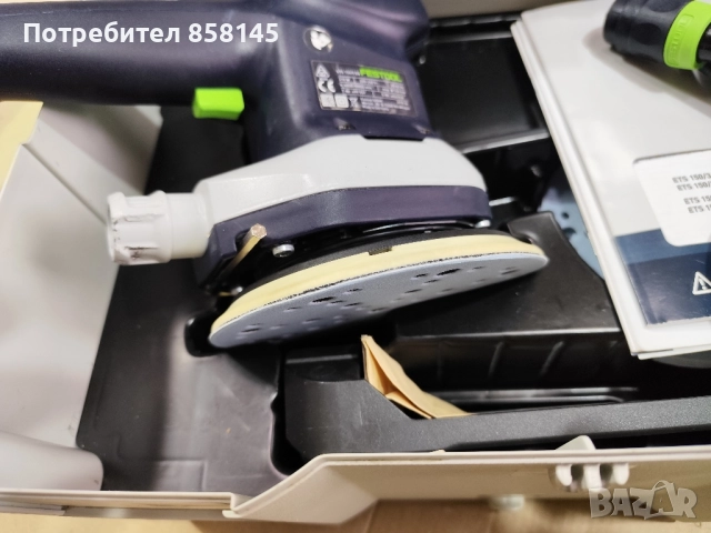 Festool ETS 150/5 EQ-Plus GB 240V, снимка 4 - Други машини и части - 51626813