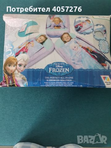 Надуваем спален чувал Frozen, снимка 2 - Спално бельо и завивки - 45823136