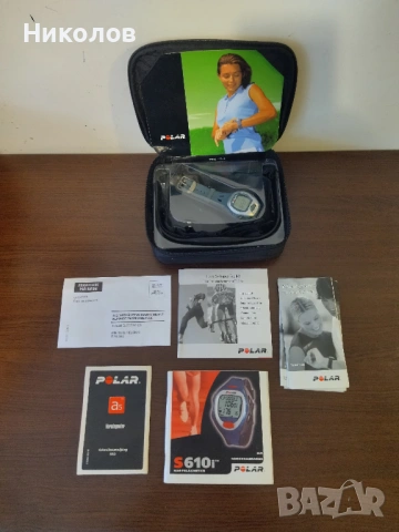 Продавам часовник за фитнес/измерване на пулс и др. Polar S610i