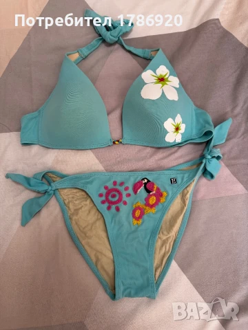 Дамски бански костюм тип бикини, снимка 5 - Бански костюми - 46820381
