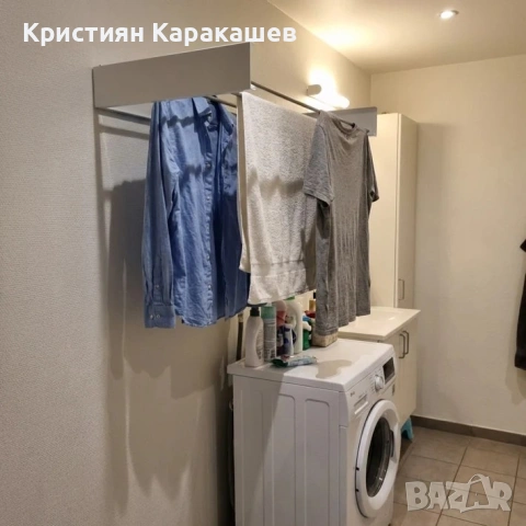 ПРОСТОР СУШИЛНИК ЗА ДРЕХИ БЯЛ, снимка 3 - Други стоки за дома - 54275808