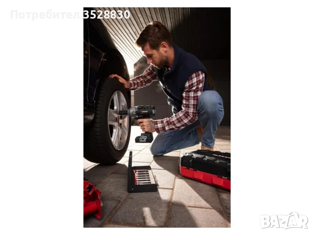 Parkside Performance PSNP 8 B2 - комплект ударни камъни, вложки глухи ключове 8бр., снимка 7 - Ключове - 50578186