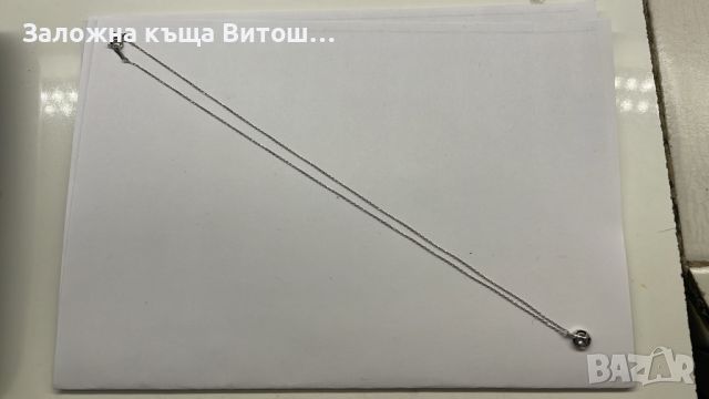 Златен синджир с висулка 14к / 1.58 гр., снимка 1 - Колиета, медальони, синджири - 45714575