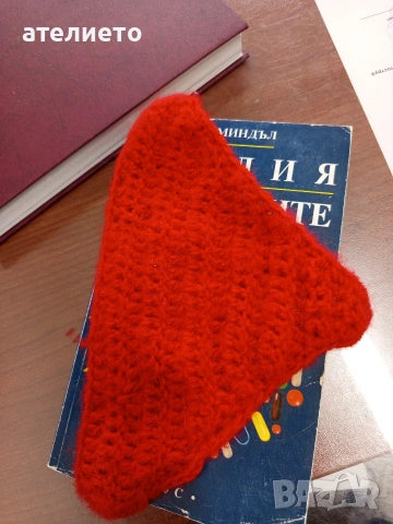 книгоразделител плетена прашка, забавен подарък за любителите на книги ,плетиво, снимка 3 - Детски книжки - 53643755
