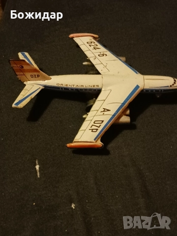 Метален Самолет.Играчка. 70те.г., снимка 3 - Колекции - 51790891
