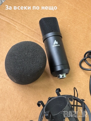 Професионален студиен микрофон Maono , снимка 7 - Микрофони - 53629033