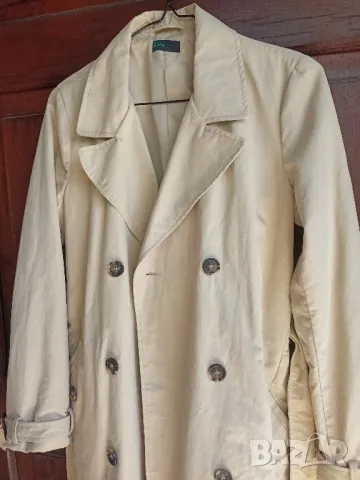 шлифер Benetton , снимка 3 - Шлифери - 50063655