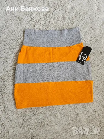 Дамски поли, трико, нови, С, снимка 2 - Поли - 40798216