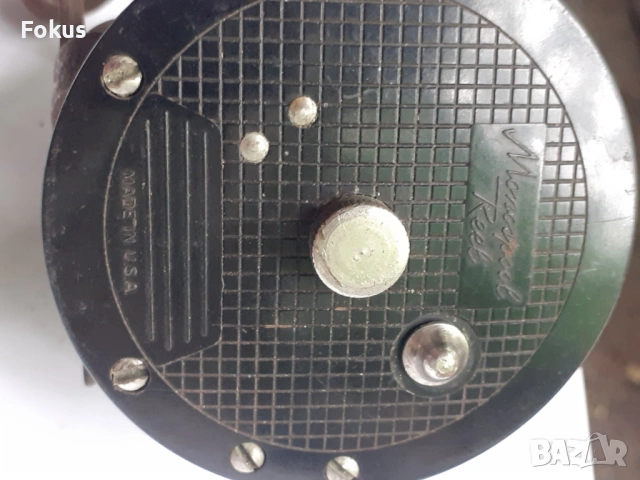 Стара американска макара за морски риболов - Monospool Reel, снимка 3 - Антикварни и старинни предмети - 53278903