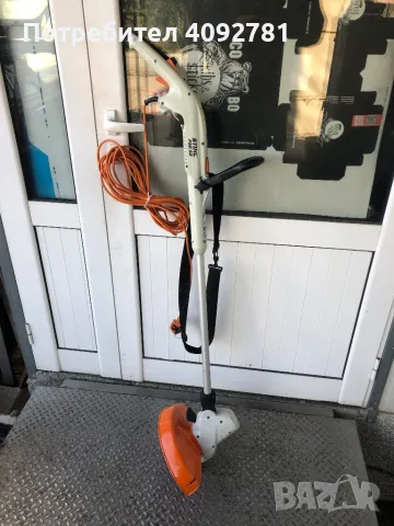 Тример,Електрическa коса STIHL FSE 52, снимка 3 - Градинска техника - 47338511