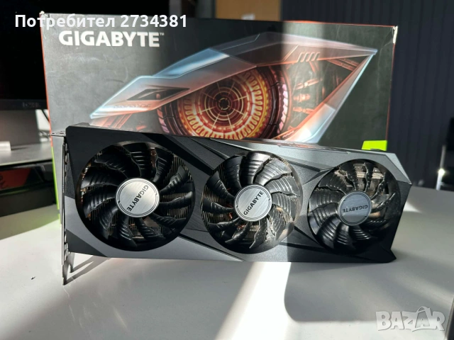 Видео карта Gigabyte RTX 3060TI 8GB, снимка 5 - Видеокарти - 53041612