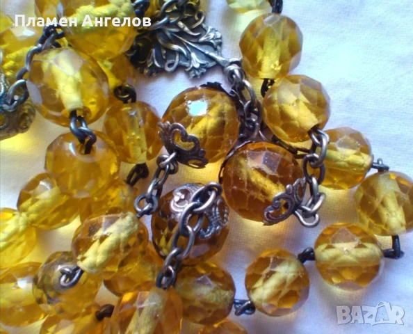 Розарий Антична молитвена броеница, снимка 8 - Антикварни и старинни предмети - 51309314