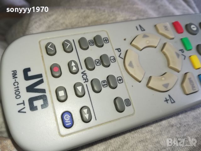 JVC TV/VIDEO REMOTE CONTROL-SWISS 2005241705, снимка 5 - Дистанционни - 45826195