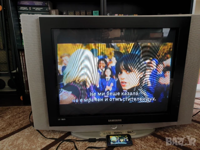 Телевизор Samsung 29 инча CW-29Z306V в добро състояние и с намален обем в дълбочина., снимка 16 - Телевизори - 51228614