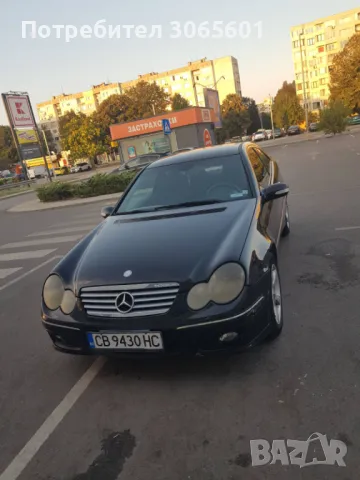 Mercedes-Benz C200 купе дизел  обслужен, снимка 1 - Автомобили и джипове - 47056029