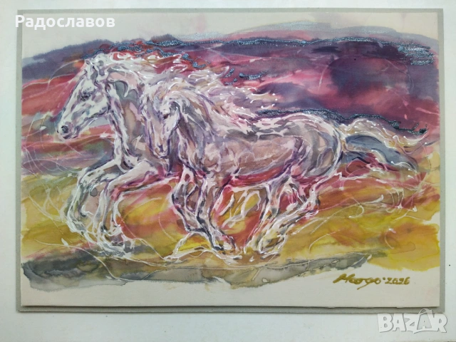 ''Кончета''/ картина, оригинал /, снимка 2 - Картини - 53864498