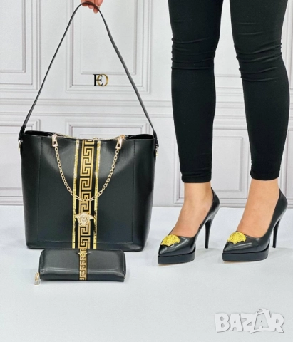 обувки на ток versace , снимка 10 - Дамски обувки на ток - 51447282