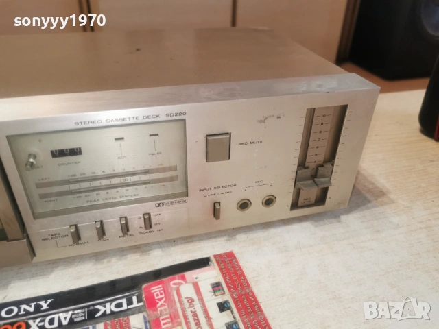 MARANTZ SD 220 DECK MADE IN JAPAN 1104262034LCHERY1, снимка 9 - Декове - 54168628