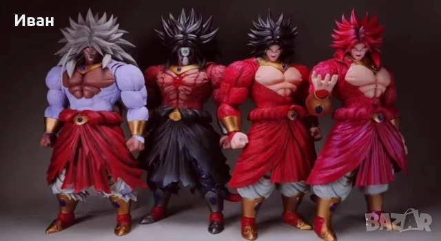 Dragon ball Deluxe /Драконови топки Шедьовър на Броули различни форми на мощта му, снимка 4 - Колекции - 53833961