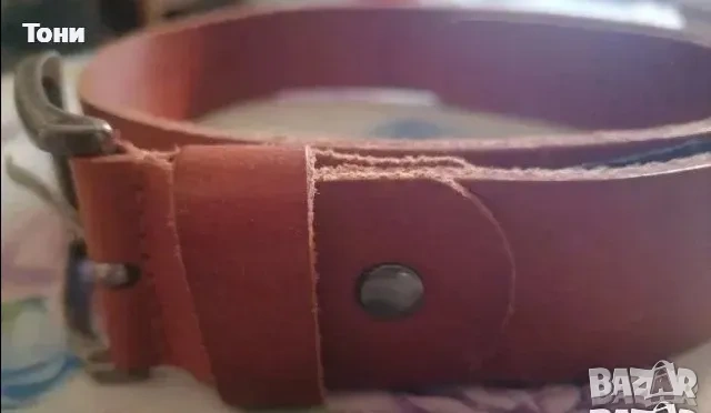 JACK and JONES Оригинал Нов Дамски Колан Изцяло от Естествена Кожа 100см. , снимка 5 - Колани - 53728653